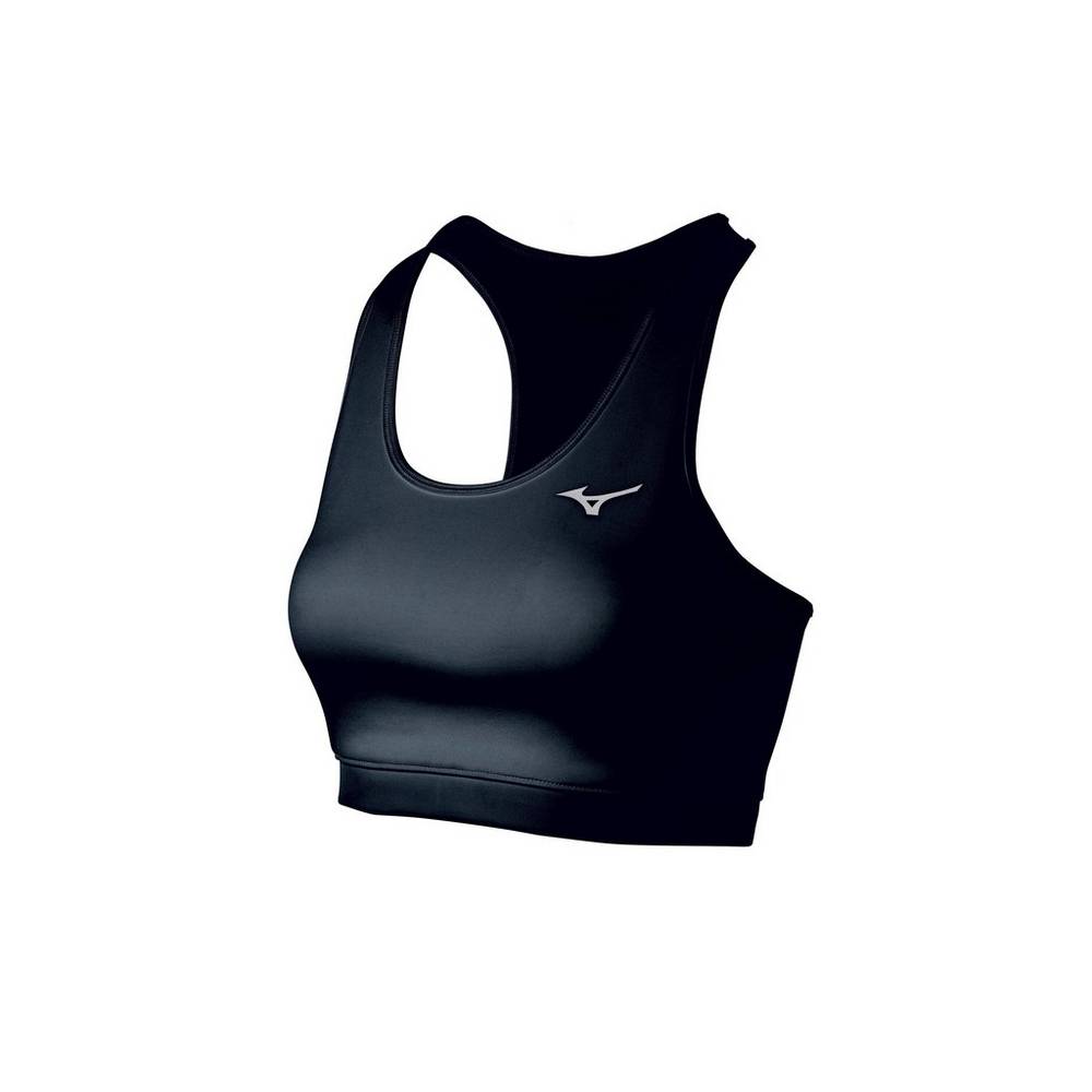 Reggiseno Sportivo Mizuno Alpha Mesh Back Donna - Nere - 65729-QOGY